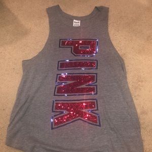 Gray Pink Victoria’s Secret Sleeveless Top